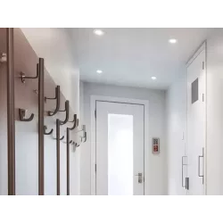 PANEL LED PODTYNKOWY OKRĄGŁY 6W PLAFON BIAŁY ZIMNY 6000K-5903002039861