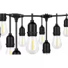 Girlanda LED 230V 15m 15x E27 2700K-5904703028956