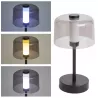 Lampa stołowa przenośna Kampi 3 barwy światła 3CCT akumulator USB czarna-5904703029144