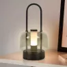 Lampa stołowa lampion latarenka przenośna LED Kampi 2w1 3CCT na USB czarna-5904703029151
