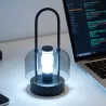 Lampa stołowa lampion latarenka przenośna LED Kampi 2w1 3CCT na USB czarna-5904703029151