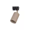 Reflektor szyna 1-faza GU10 Lucerno 80mm beż-5904703030591
