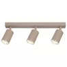 Kinkiet GU10 LED Lucerno ruchomy x3 beżowy-5904703030553