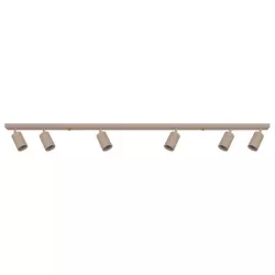 Kinkiet GU10 LED Lucerno ruchomy x6 beżowy-5904703030607
