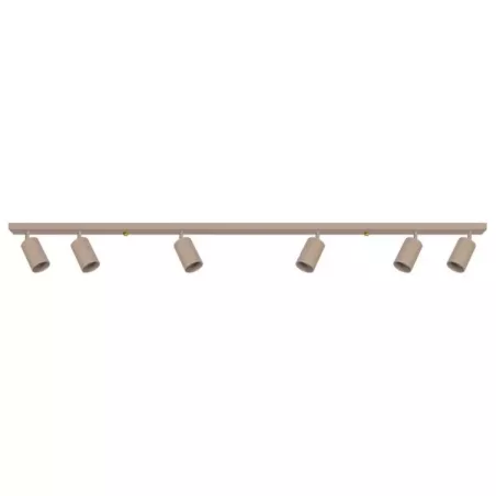 Kinkiet GU10 LED Lucerno ruchomy x6 beżowy-5904703030607
