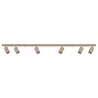 Kinkiet GU10 LED Lucerno ruchomy x6 beżowy-5904703030607