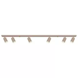 Kinkiet GU10 LED Lucerno ruchomy x6 beżowy-5904703030607