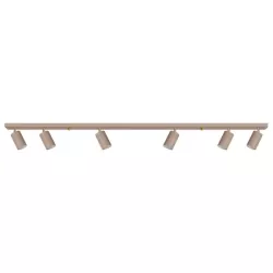 Kinkiet GU10 LED Bardo ruchomy x6 beż+złoty-5904703030638