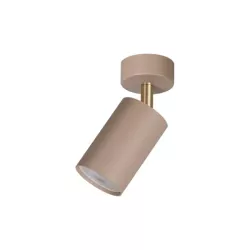 Kinkiet GU10 LED Bardo ruchomy x1 beż+złoty-5904703030676