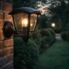 Kinkiet zewnętrzny lampa ogrodowa zewnętrzna elewacyjna ścienna E27 LED-5908263380646