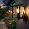 Kinkiet zewnętrzny lampa ogrodowa zewnętrzna elewacyjna ścienna E27 LED-5908263380646