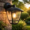Kinkiet zewnętrzny lampa ogrodowa zewnętrzna elewacyjna ścienna E27 LED-5908263380653