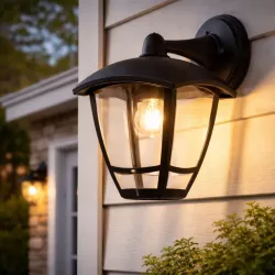 Kinkiet zewnętrzny lampa ogrodowa zewnętrzna elewacyjna ścienna E27 LED-5908263380653