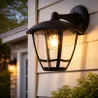 Kinkiet zewnętrzny lampa ogrodowa zewnętrzna elewacyjna ścienna E27 LED-5908263380653