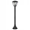 Lampa Ogrodowa stojąca słupek E27 93cm zewnętrzna LED czarna LATARNIA-5908263380691