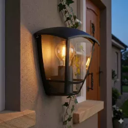 Kinkiet zewnętrzny lampa ogrodowa zewnętrzna elewacyjna ścienna E27 LED-5908263380660