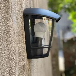 Kinkiet zewnętrzny lampa ogrodowa zewnętrzna elewacyjna ścienna E27 LED-5908263380660