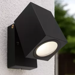Kinkiet zewnętrzny GU10 lampa ogrodowa zewnętrzna elewacyjna ścienna LED-5903002037812