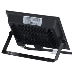 Halogen kolorowy naświetlacz LED RGB w kolorze czarnym 50W z pilotem - 8433325000752