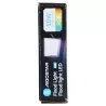 Halogen kolorowy naświetlacz LED RGB w kolorze czarnym 50W z pilotem - 8433325000752