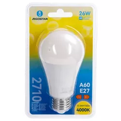 Żarówka okrągła LED A60 E27 26W biała neutralna 4000K jasna 2710lm - 8433325350291