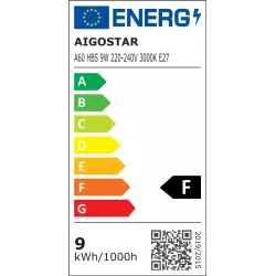 Żarówka LED z czujnikiem ruchu i zmierzchu E27 9W ciepła 3000K 840lm - 8433325345105