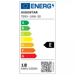 Plafon LED natynkowy okrągły 18W 3000K ciepła, śr. 22,6 cm - 8433325210335