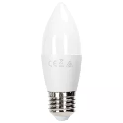 Żarówka LED C37 świecowa z grubym gwintem E27 zimna 14W 6500K 1380lm - 8433325350567