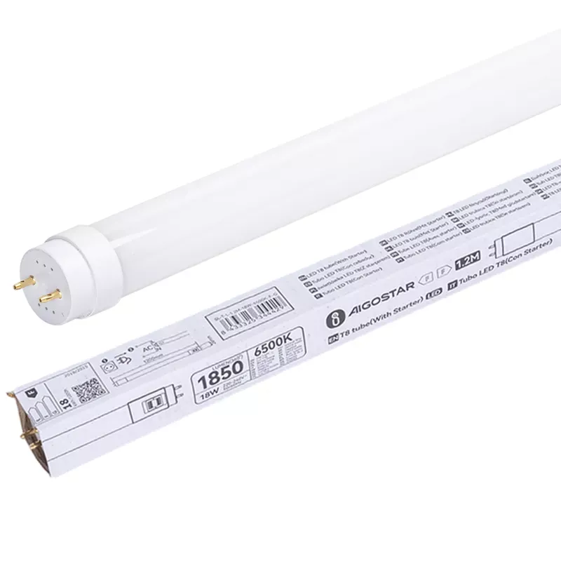 Świetlówka LED T8 18W zimna 6500K 2300lm zamiennik z bezpiecznikiem - 8433325344429