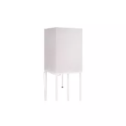 Lampa podłogowa Ganto 2 1xE27 160cm biała-5904703027430