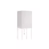 Lampa podłogowa Ganto 2 1xE27 160cm biała-5904703027430