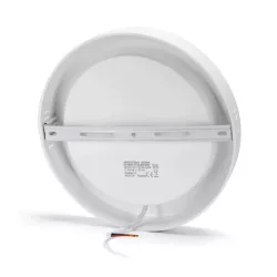 Downlight natynkowy okrągły LED E6 18W Światło białe - 8433325210359