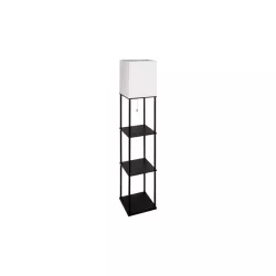 Lampa podłogowa Ganto 2 1xE27 160cm czarna-5904703027447