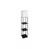 Lampa podłogowa Ganto 2 1xE27 160cm czarna-5904703027447