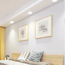 Plafon LED natynkowy okrągły 18W 6500K zimna, śr. 22,6 cm - 8433325210359