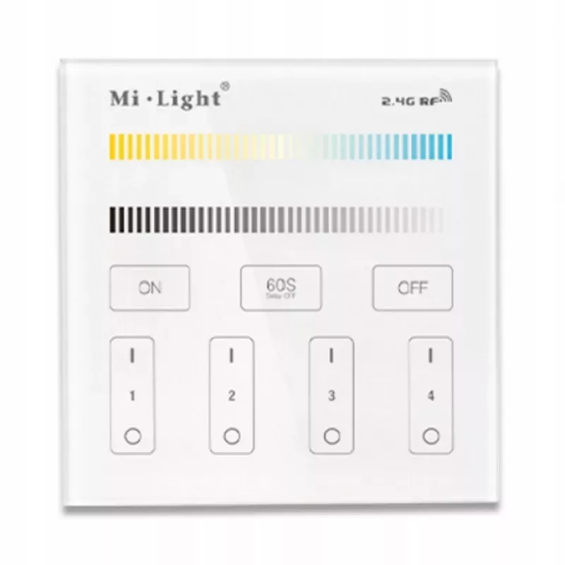 Mi-Light PANEL NATYNKOWY RF 2.4G 4 STREFY CCT B2-6970602181268