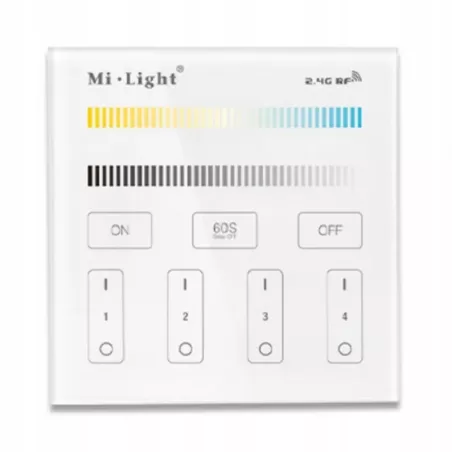 Mi-Light PANEL NATYNKOWY RF 2.4G 4 STREFY CCT B2-6970602181268