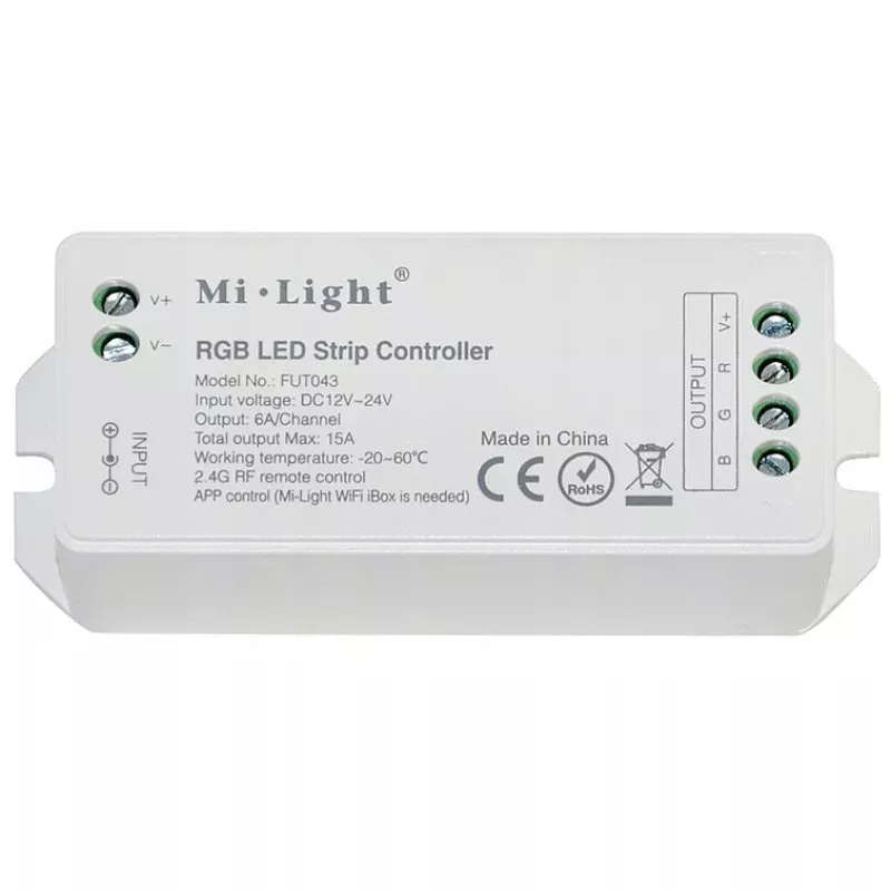 Kontroler Taśma LED RGB Milight FUT043 PROFESJONAL-6970602180384