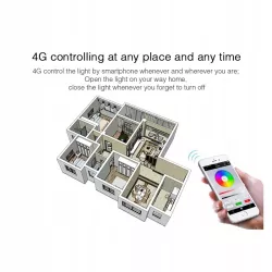 Milight 12W RGB+CCT E27 FUT105 żarówka SMART LED-6970602180148