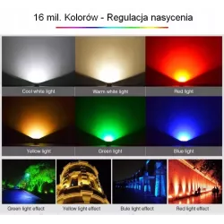 Halogen LED RGB+CCT 230V Milight FUTT05 WiFi 10W-6970602180520