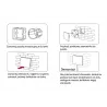 MiBoxer P3 Panel dotykowy LED 3 w 1 (RGB/RGBW/RGB+CCT) 2.4GHz milight-6970602180209