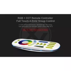 Pilot RGB+CCT RF 4-strefy dotykowy MLT092.-5904703004349