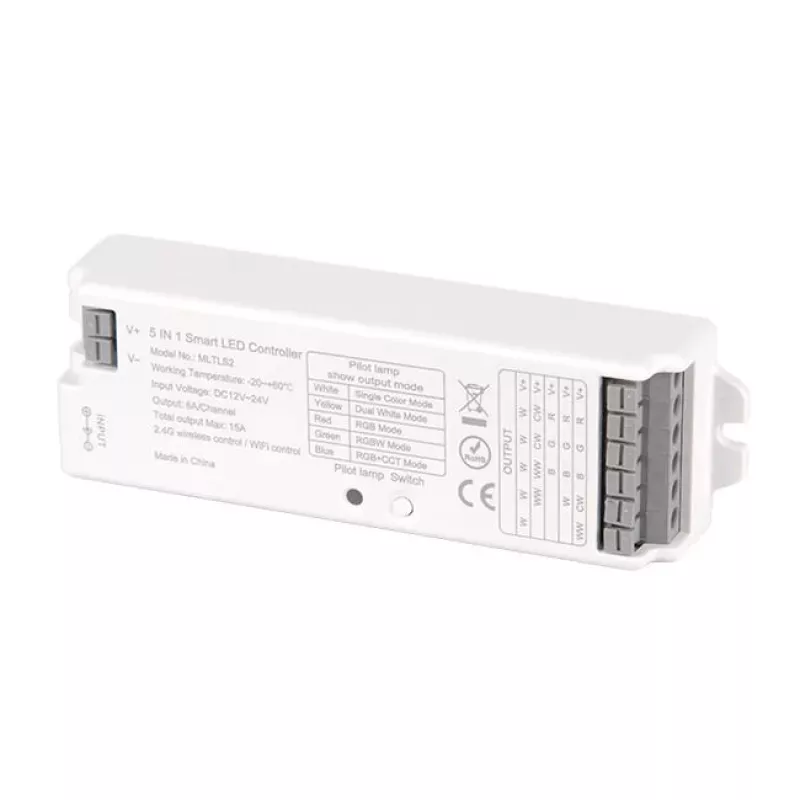 Sterownik LED 5 in1 RF 12/24V 15A MLTLS2-5904703004332