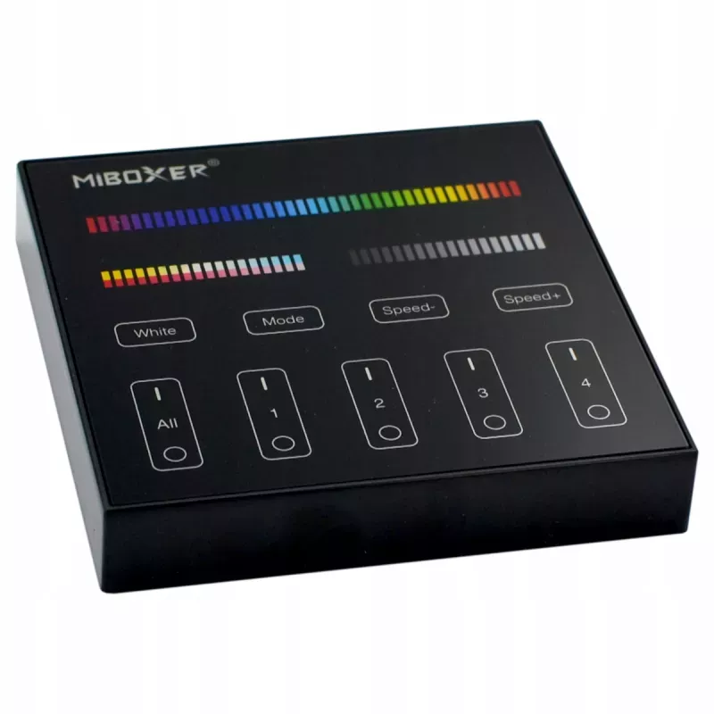 MiBoxer PANEL RF 4 STREFOWY RGB+CCT - Czarny-6970602181961