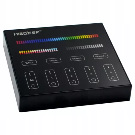 MiBoxer PANEL RF 4 STREFOWY RGB+CCT - Czarny-6970602181961
