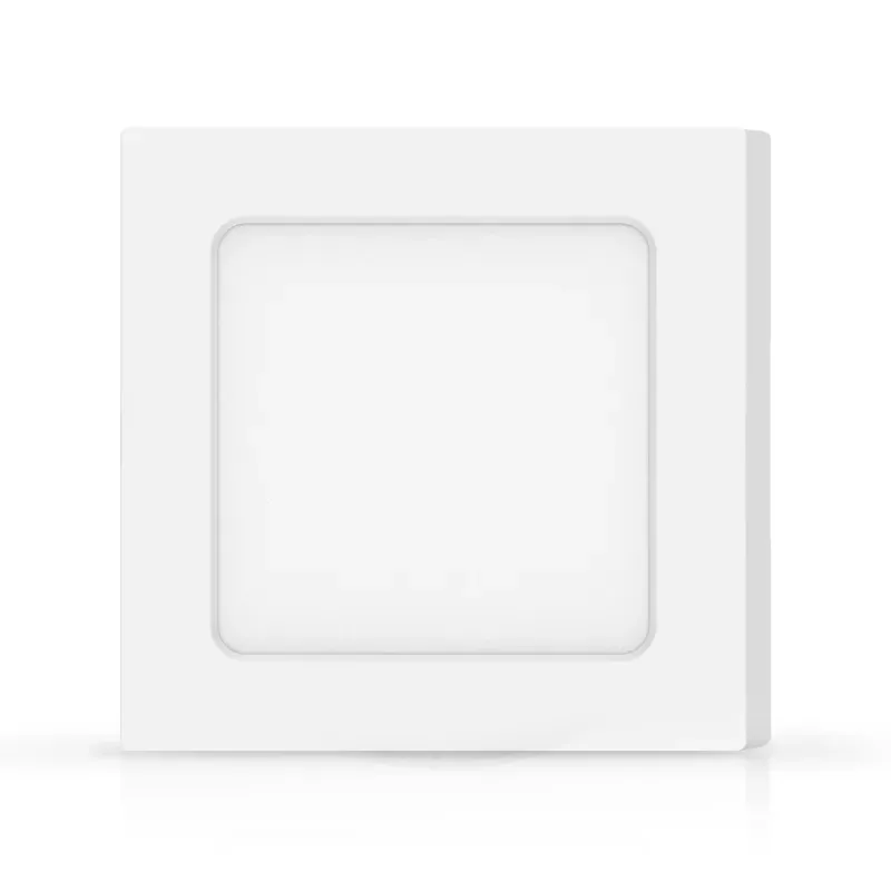 Plafon LED natynkowy kwadratowy 6W 4000K neutralna, 12,2×12,2 cm - 8433325210373