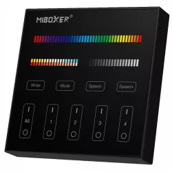 MiBoxer PANEL RF 4 STREFOWY RGB+CCT - Czarny-6970602181961