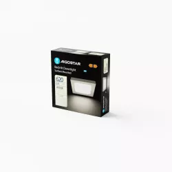 Plafon LED natynkowy kwadratowy 6W 4000K neutralna, 12,2×12,2 cm - 8433325210373