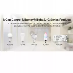 PILOT LED RGB+CCT S2 BIAŁY DO LED NAŚCIENNY Miboxer / MILIGHT S2-W-6970602182951