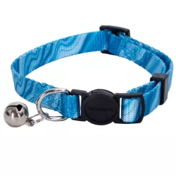 Klasyczna obroża dla kota z dzwoneczkiem rozmiar XS 1x20-30.5cm - 8719138143535